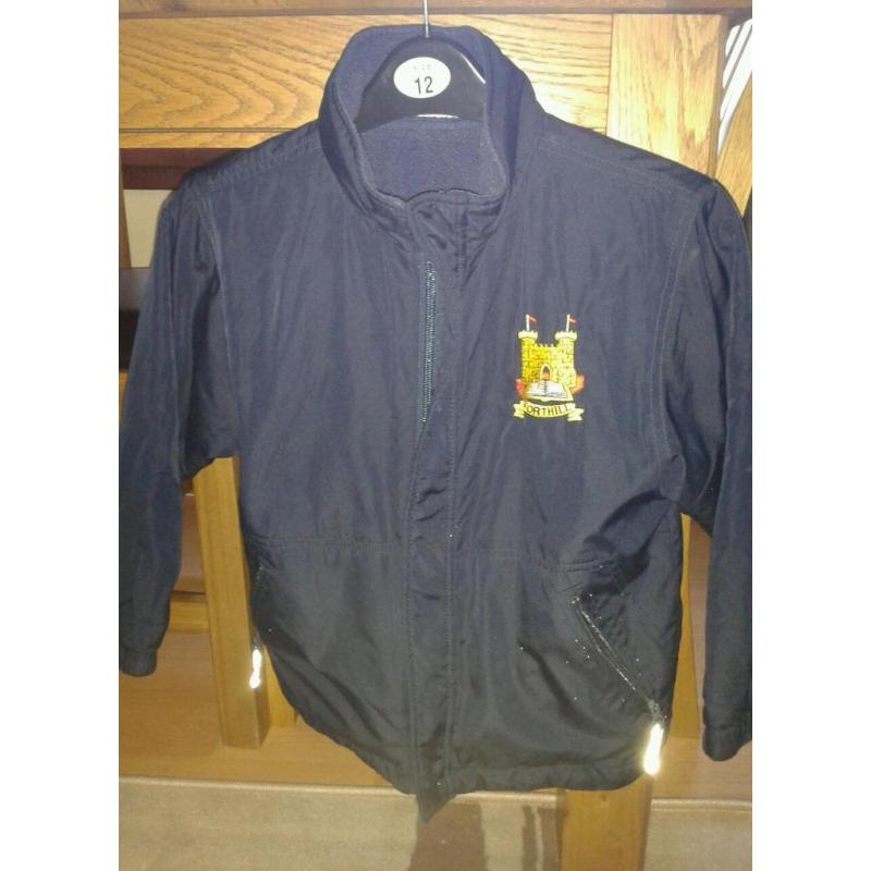 Forthill zip up showerproof fleece age 5-6