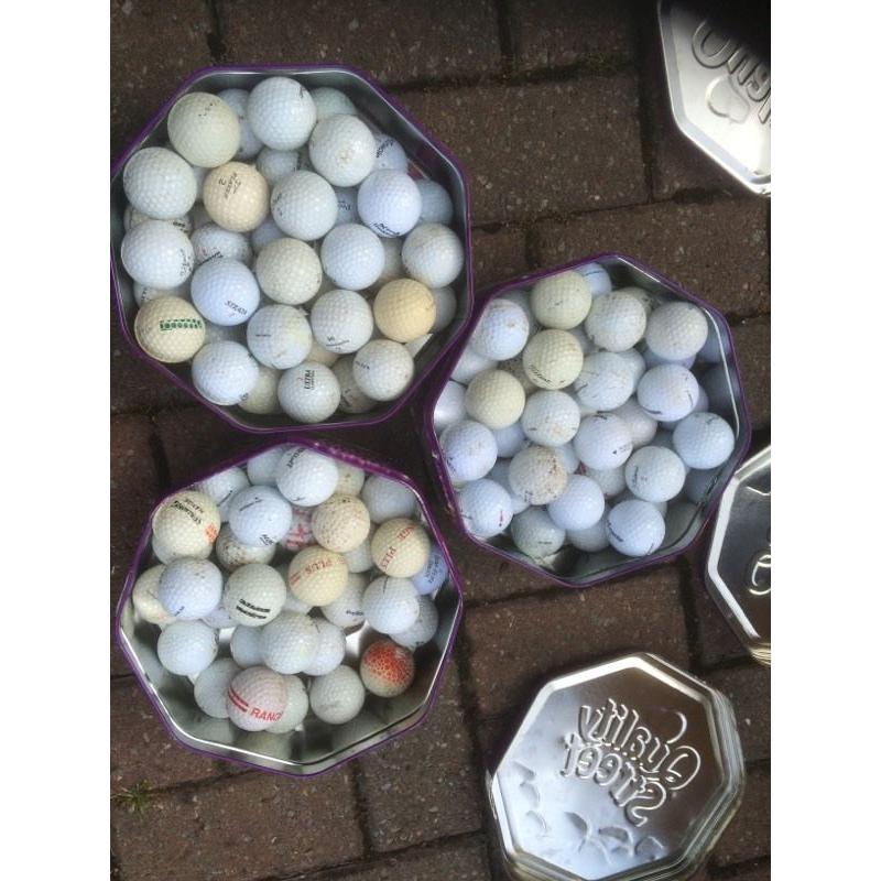 Free: Approx 100 golf balls