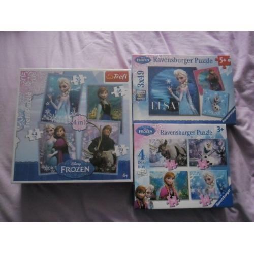 3 frozen puzzles