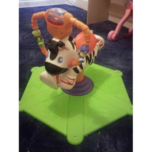 zebra bounce and spin