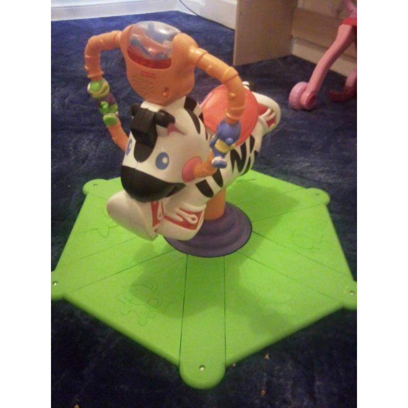 zebra bounce and spin