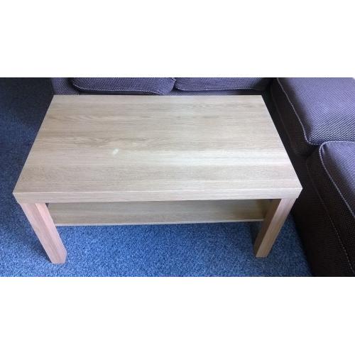 Oak effect Coffee table