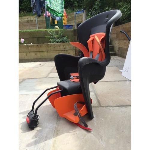 Childs bike seat