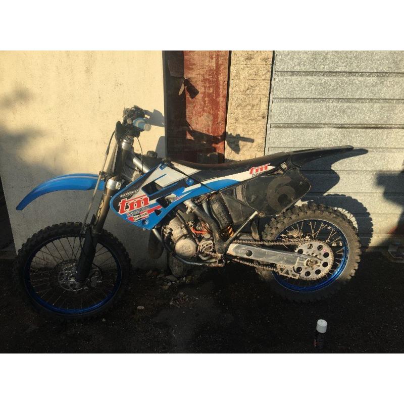 2004 TM Racing 125 motocross mx dirt bike not cr yz rm - Swaps