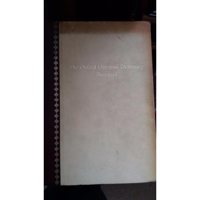 The oxford universal dictionary