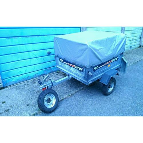 Trailer Erde 102 with high extension kit
