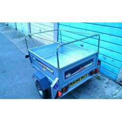 Trailer Erde 102 with high extension kit
