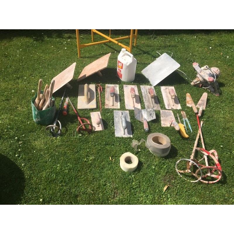 Plastering tools