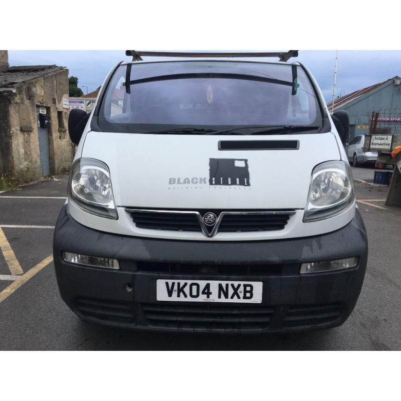 VAUXHALL VIVARO 2700 DI SWB 1.9 DIESEL 6 SPEED MANUAL WHITE PANEL VAN SAME AS TRAFIC PRIMASTAR