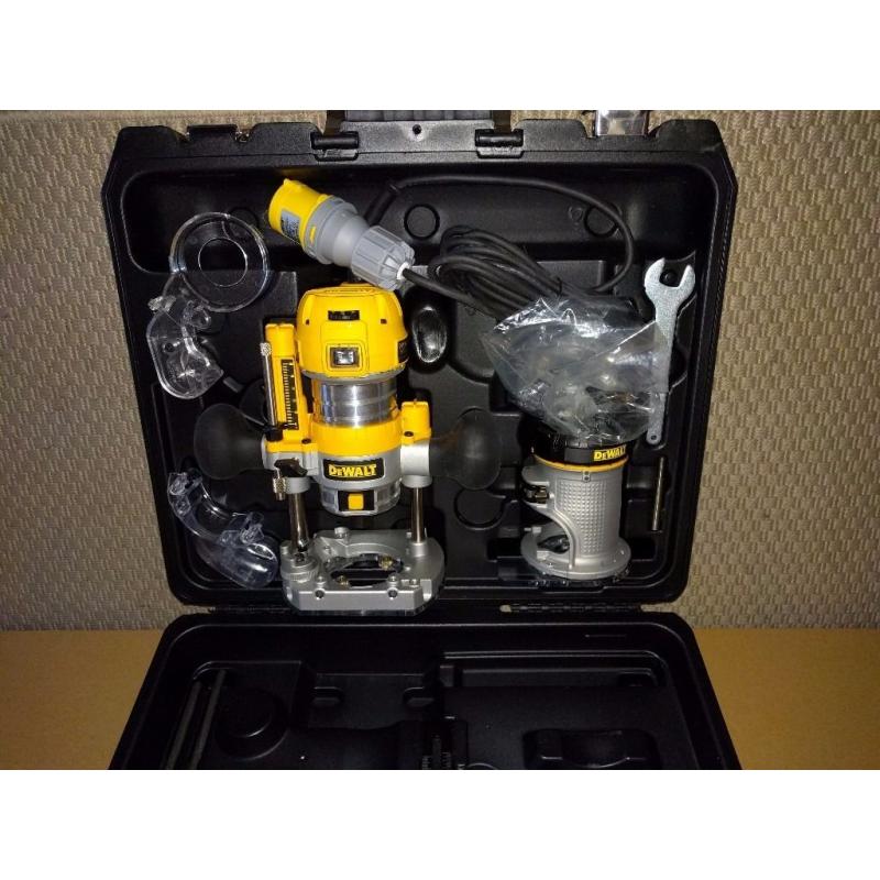 DeWalt 110V Router D26204-LX with transformer, like new, only used once