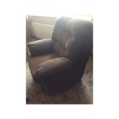 Mocha Fabric Armchair