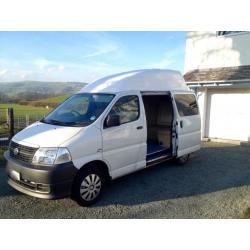 Toyota campervan conversion 2008