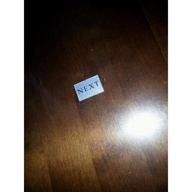 solid wood next dining table (item 11)