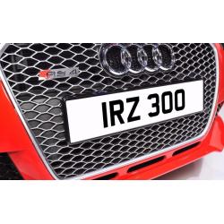IRZ 300 Personalised Number Plate Audi BMW Ford Golf Mercedes Kia Vauxhall