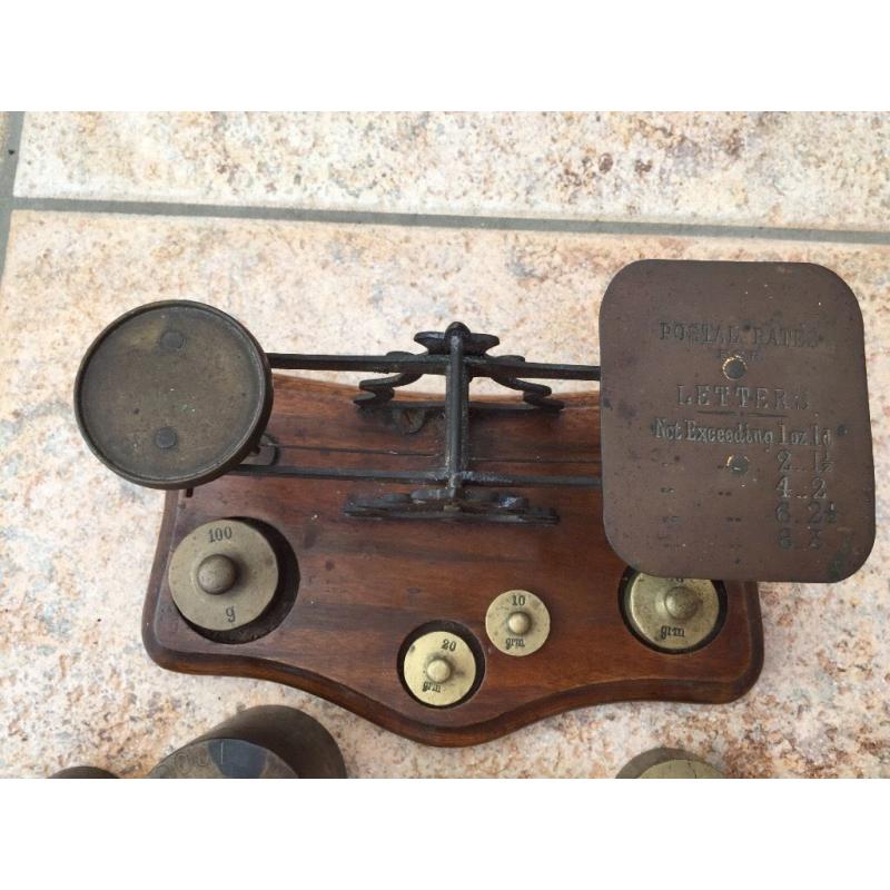 Imperial postal scales