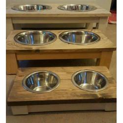 Luxury Pet Bowl Feeder Various Sizes & Colours