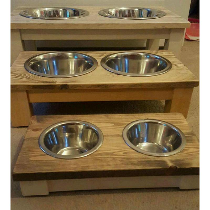 Luxury Pet Bowl Feeder Various Sizes & Colours