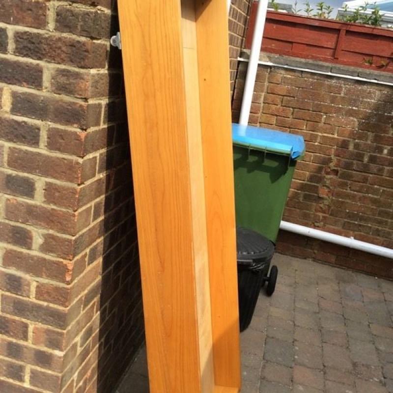 Wooden underbid storage