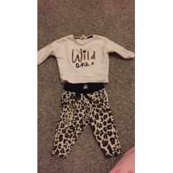Girls 0-3months. Tracksuit