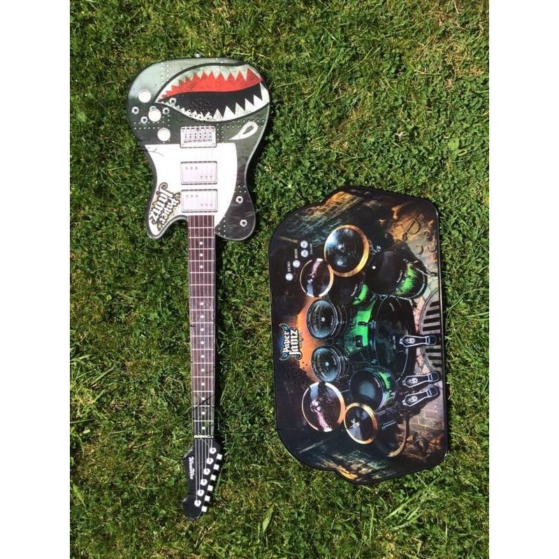 Paper Jamz Guitar and Drum Set