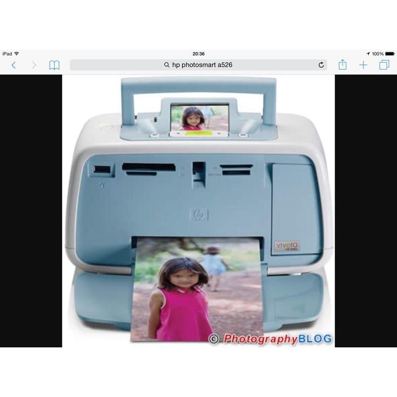 BNIB HP PHOTO COMPACT PRINTER A526