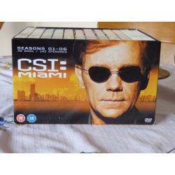 CSI MIAMI BOX SET SEASONS 01-06