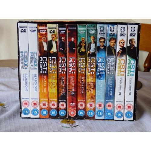 CSI MIAMI BOX SET SEASONS 01-06