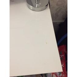 NEXT small white gloss sideboard