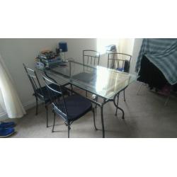 Glass Dining Table
