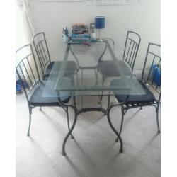 Glass Dining Table