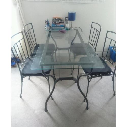 Glass Dining Table