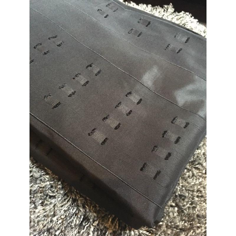 Black 76 X 42 curtains