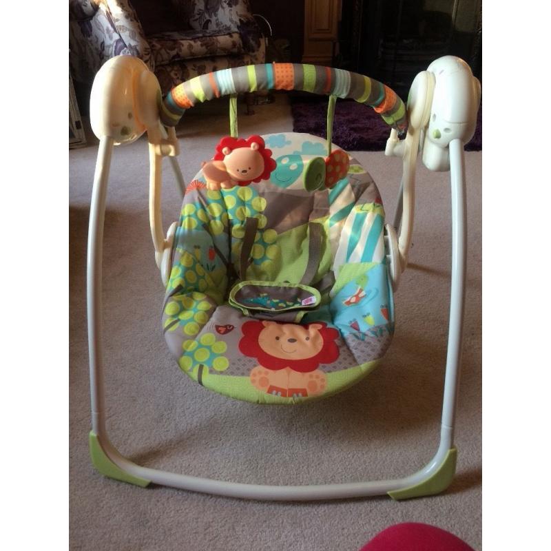 Baby swing seat