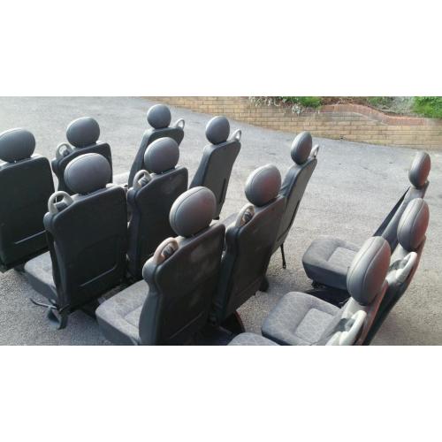 Mini bus, camper van seats