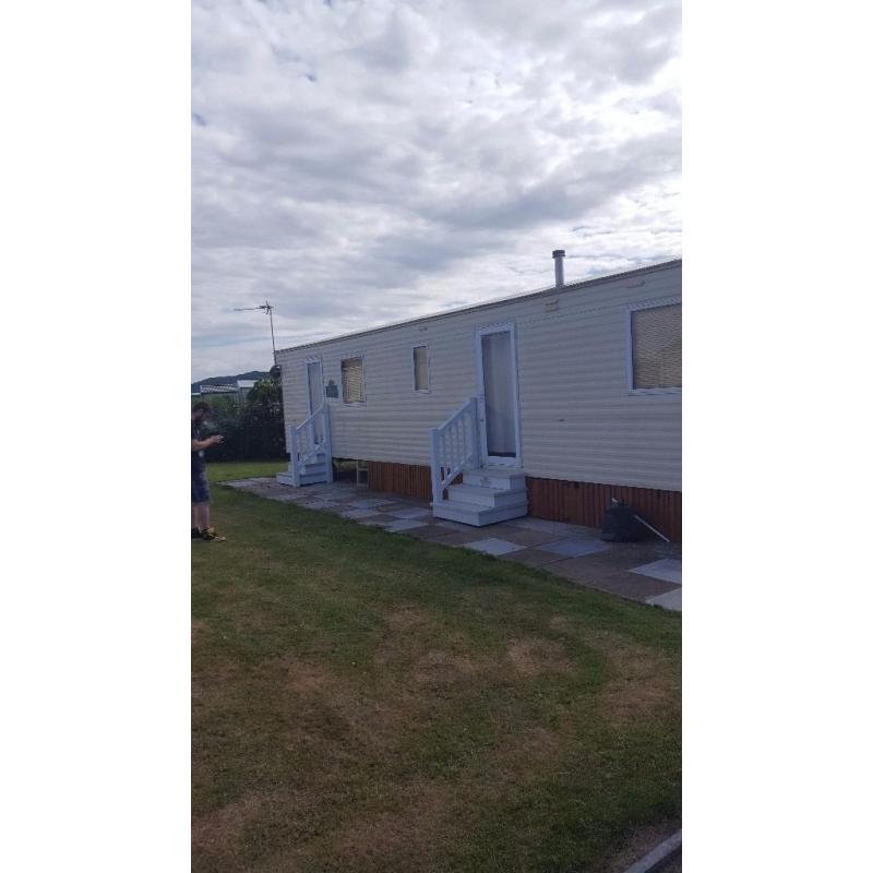 Site caravan in towyn