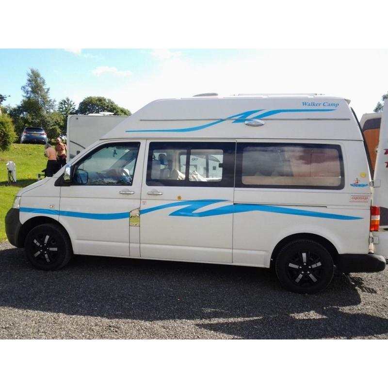 VW T5 TRANSPORTER DIESEL CAMPER 2008