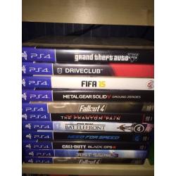 Ps4 1TB 11 games