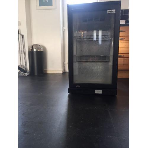 Rhino drinks fridge