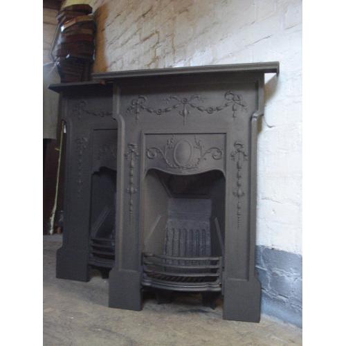 Cast Iron Fireplace matching pair available