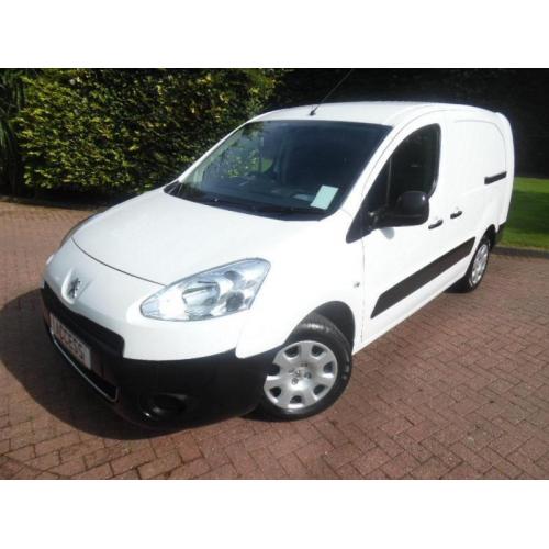 2013/63 Peugeot Partner S L2 1.6HDi LWB 5 SEAT CREW VAN