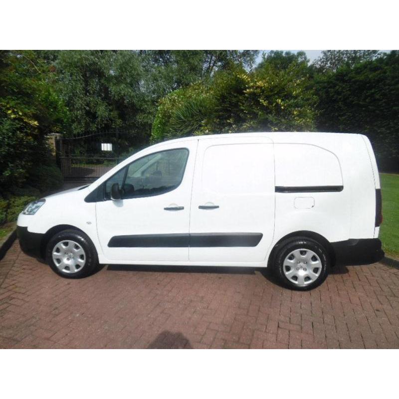 2013/63 Peugeot Partner S L2 1.6HDi LWB 5 SEAT CREW VAN