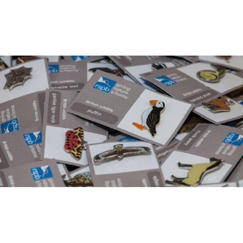 RSPB Pin Badge Volunteer - Rugeley