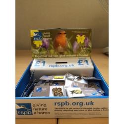 RSPB Pin Badge Volunteer - Rugeley
