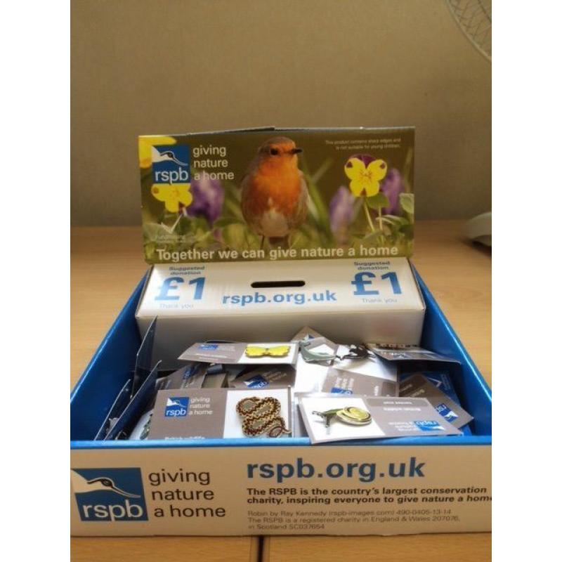 RSPB Pin Badge Volunteer - Rugeley