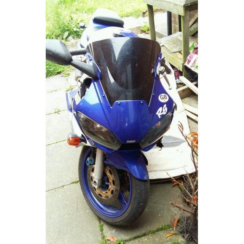 Yamaha r6 spares or repair