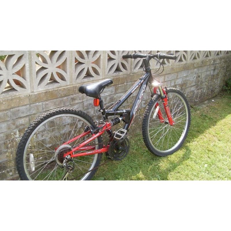 Kids Apollo FS24 Bicycle, Wheel 24", Collection Chatham ME5