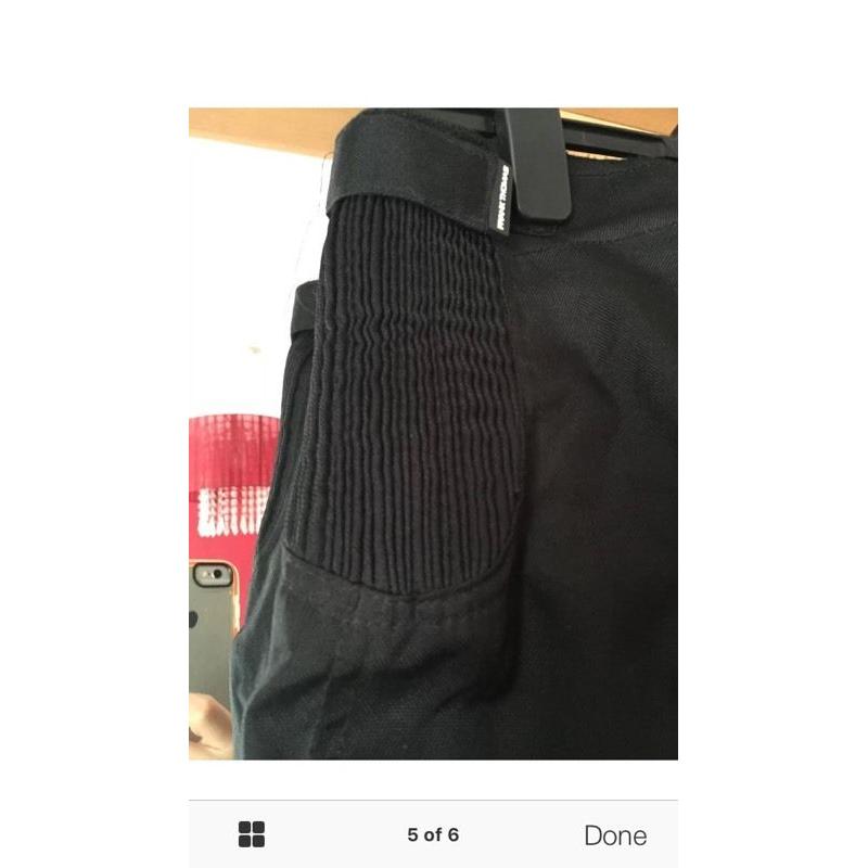 Ladies motorbike motor cycle trousers