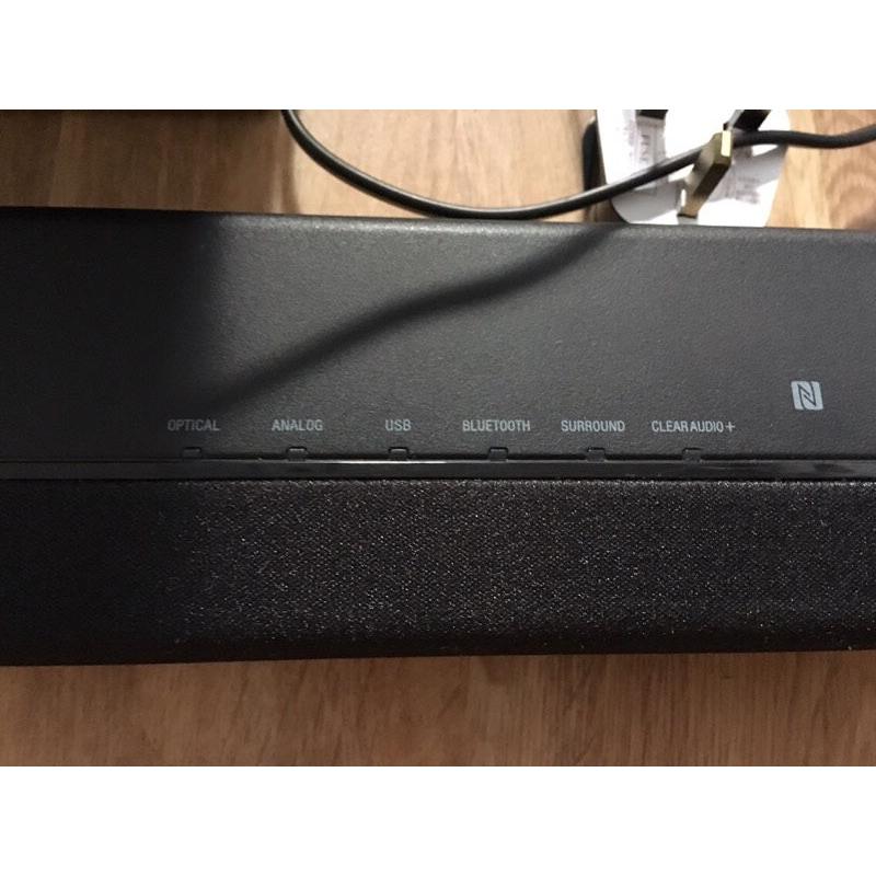 Sony sound bar and subwoofer