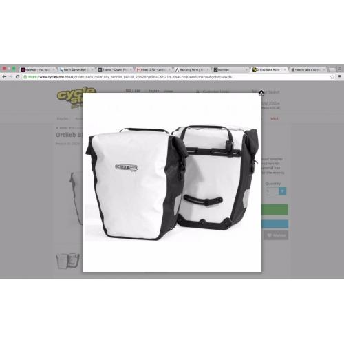 Ortlieb waterproof panniers
