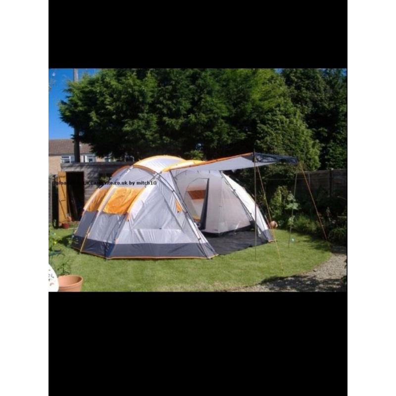 Tent 3 bedroom 6 persons only once used